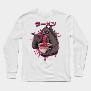 kaiju ramen Long Sleeve T-Shirt